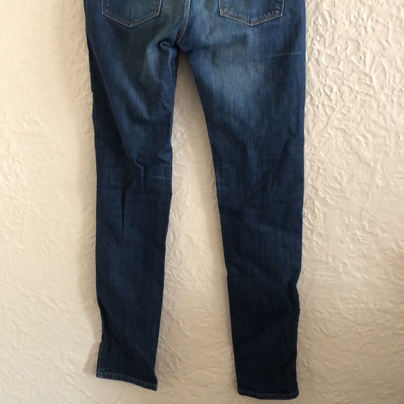 Sass & Bide Low Rise Medium Dark Wash Straight Leg Jeans 29 Neon Nights - Picture 6 of 9